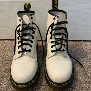 White Dr. Martens